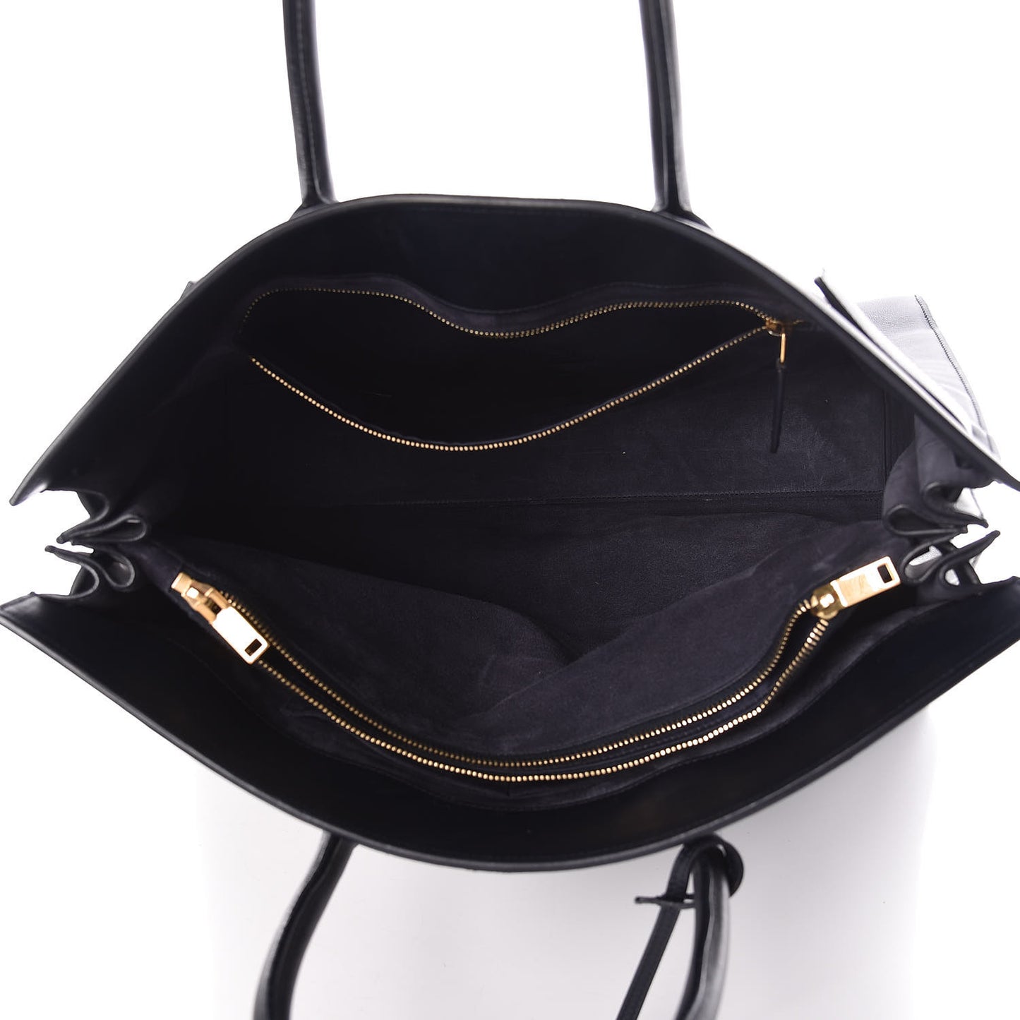 Calfskin Large Sac De Jour Carryall Navy Blue
