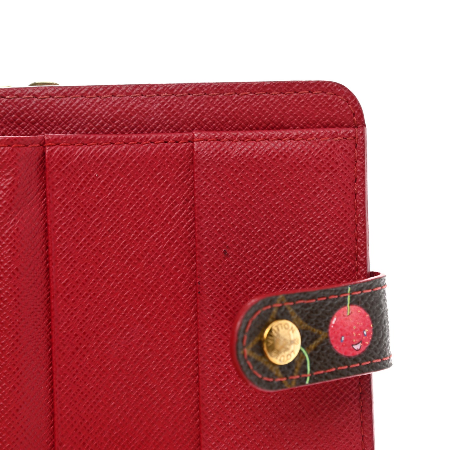 Monogram Cerises Compact Zippe Wallet