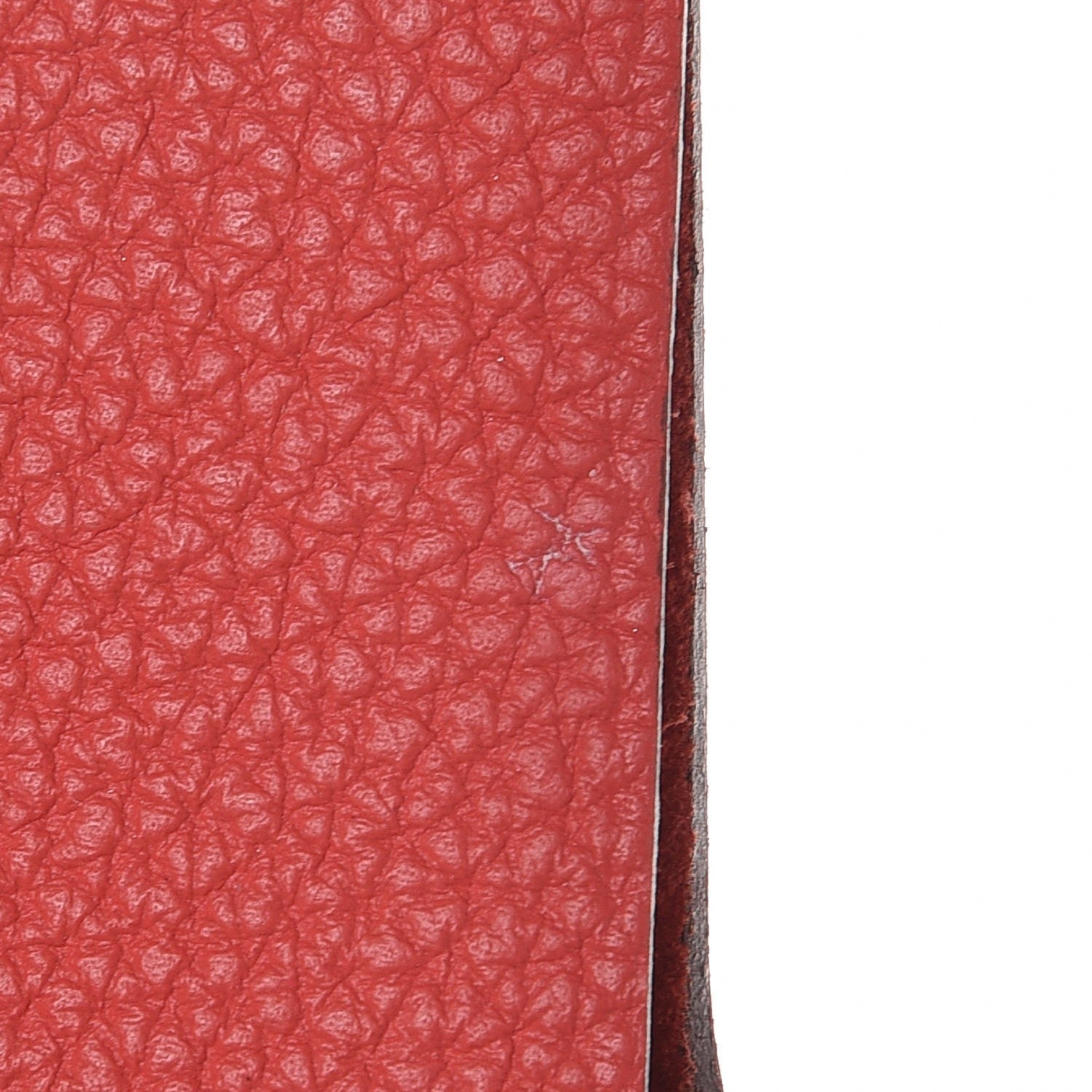 Hermes Togo Ulysse PM Agenda Cover Rouge Pivoine 8 of 12
