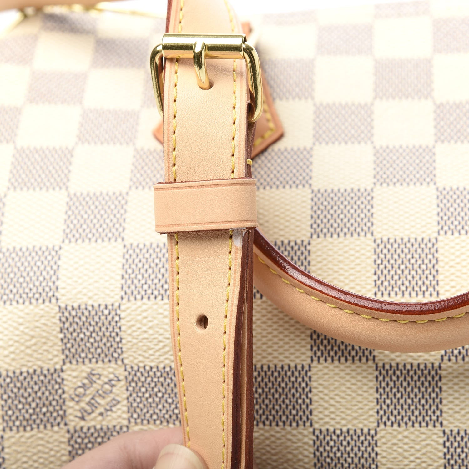 Louis Vuitton Damier Azur Speedy Bandouliere 25 12 of 14
