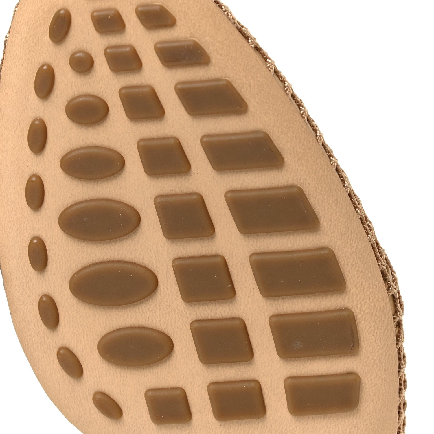 Bottega Veneta Mesh Nappa Chunky Chain Sandals 38.5 Beige Pony 6 of 11