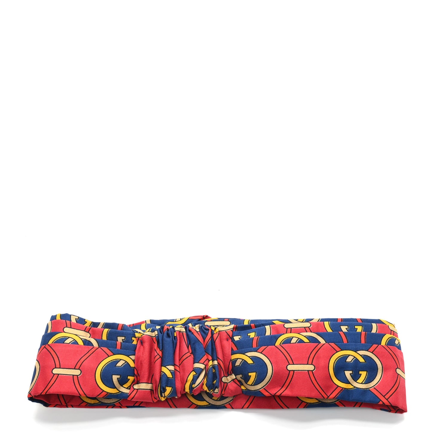 Silk Headband M Red