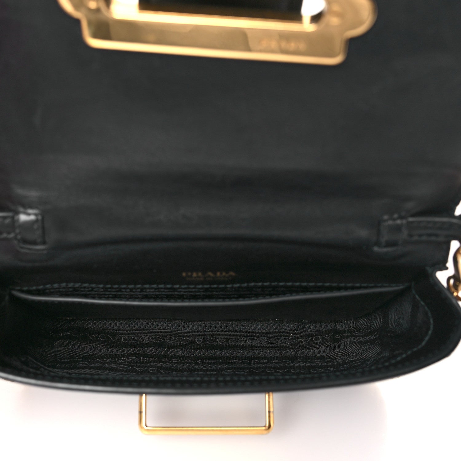 Prada City Calf Cahier Belt Bag Black 5 of 11