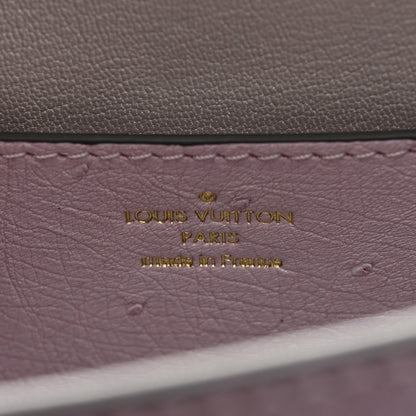 Louis Vuitton Iridescent Ostrich Rose Des Vents Mini Pearly Lilac 7 of 11