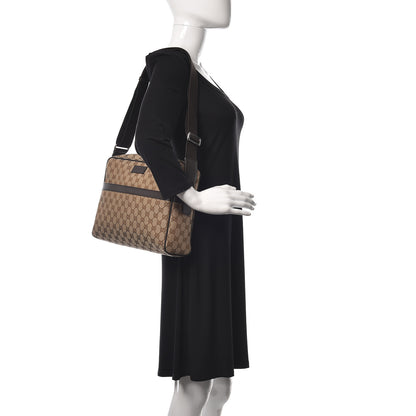 Gucci Monogram Messenger Bag Dark Brown 2 of 10