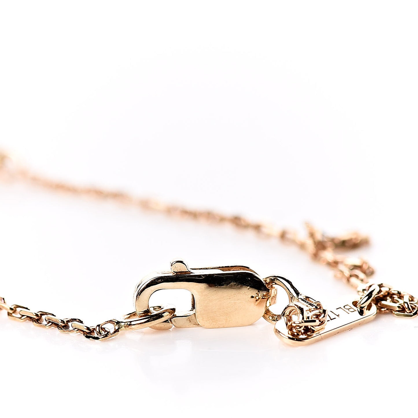 18K Yellow Gold Mother of Pearl Sweet Alhambra Bracelet