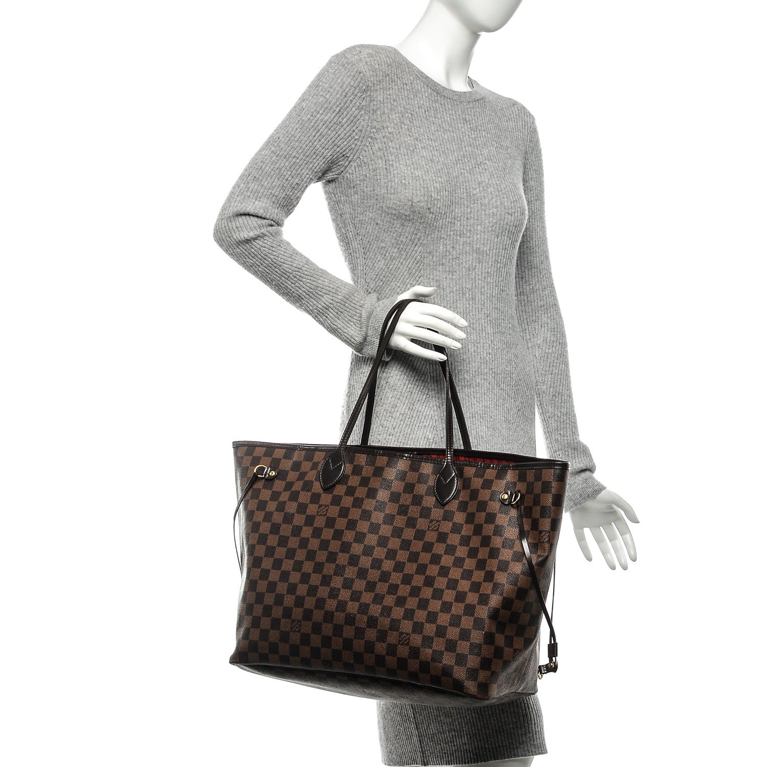 Louis Vuitton Damier Ebene Neverfull GM 2 of 15
