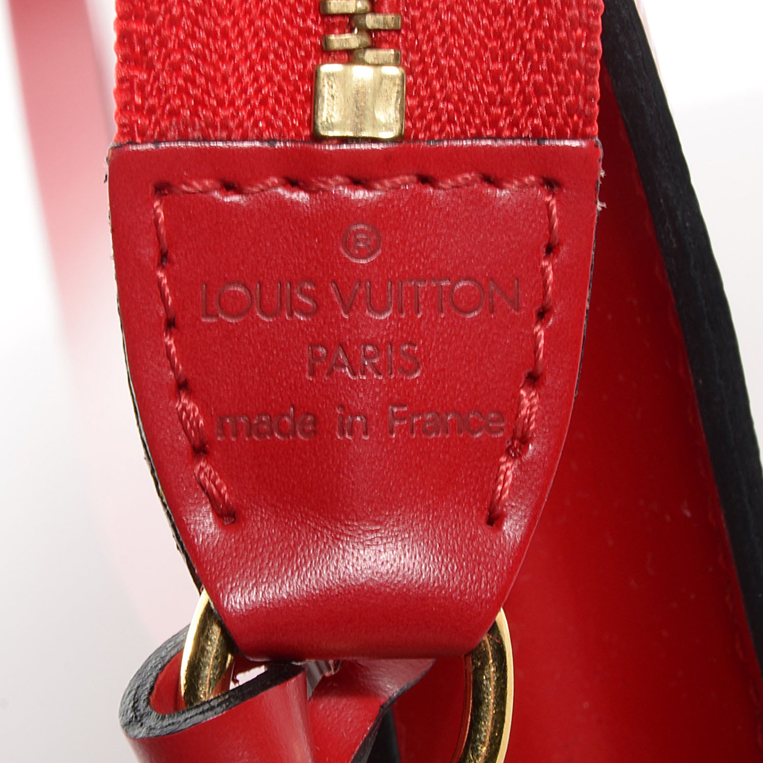 Louis Vuitton Epi Pochette Accessories 24 Rouge 7 of 7