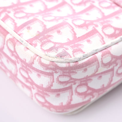 Christian Dior Monogram Girly Flap Reporter Rose Clair 10 of 17