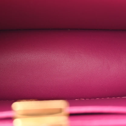 Fendi Shiny Nappa Petite Peekaboo I SEE U Satchel Ciclamino Pilar 5 of 12