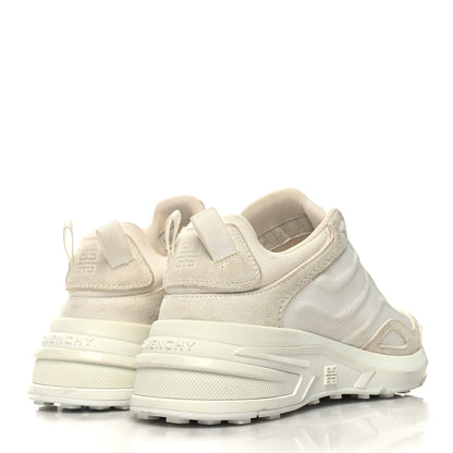 Givenchy Technical Canvas Suede Giv 1 Light Runner Sneakers 37 White 4 of 11
