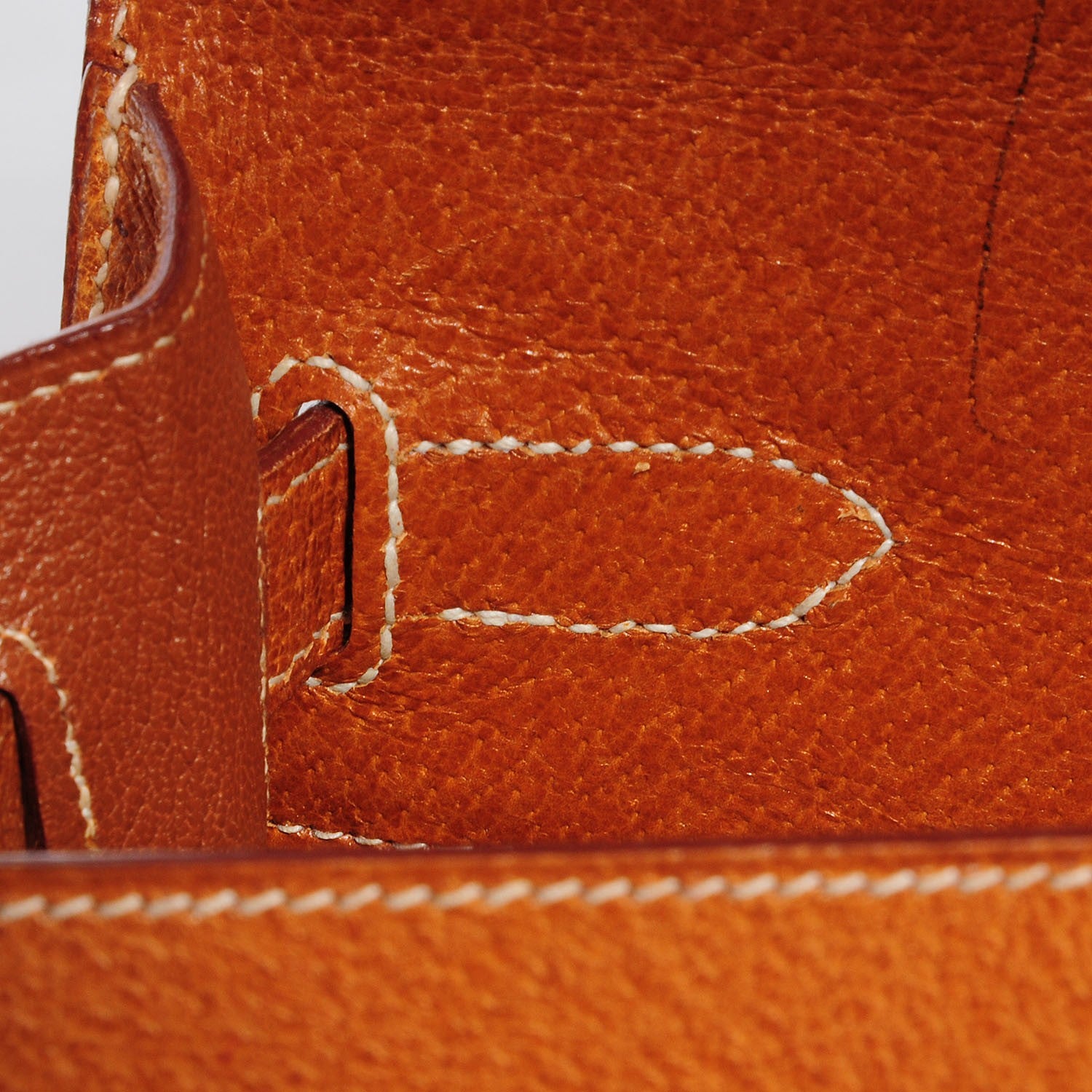 Hermes Peau Porc Kelly Sellier 32 Gold 8 of 28