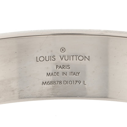 Louis Vuitton Monogram Eclipse Pin Lock Bracelet L 4 of 5