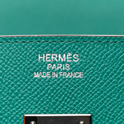 Hermes Epsom Birkin 35 Bleu Paon 6 of 23