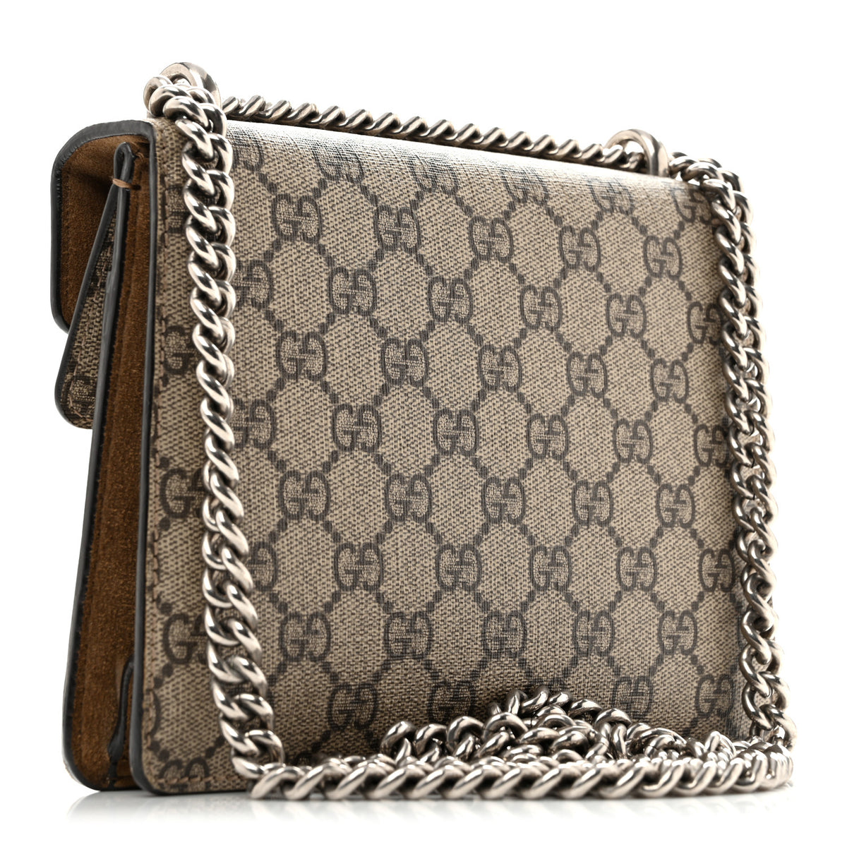 GG Supreme Monogram Mini Dionysus Shoulder Bag Taupe