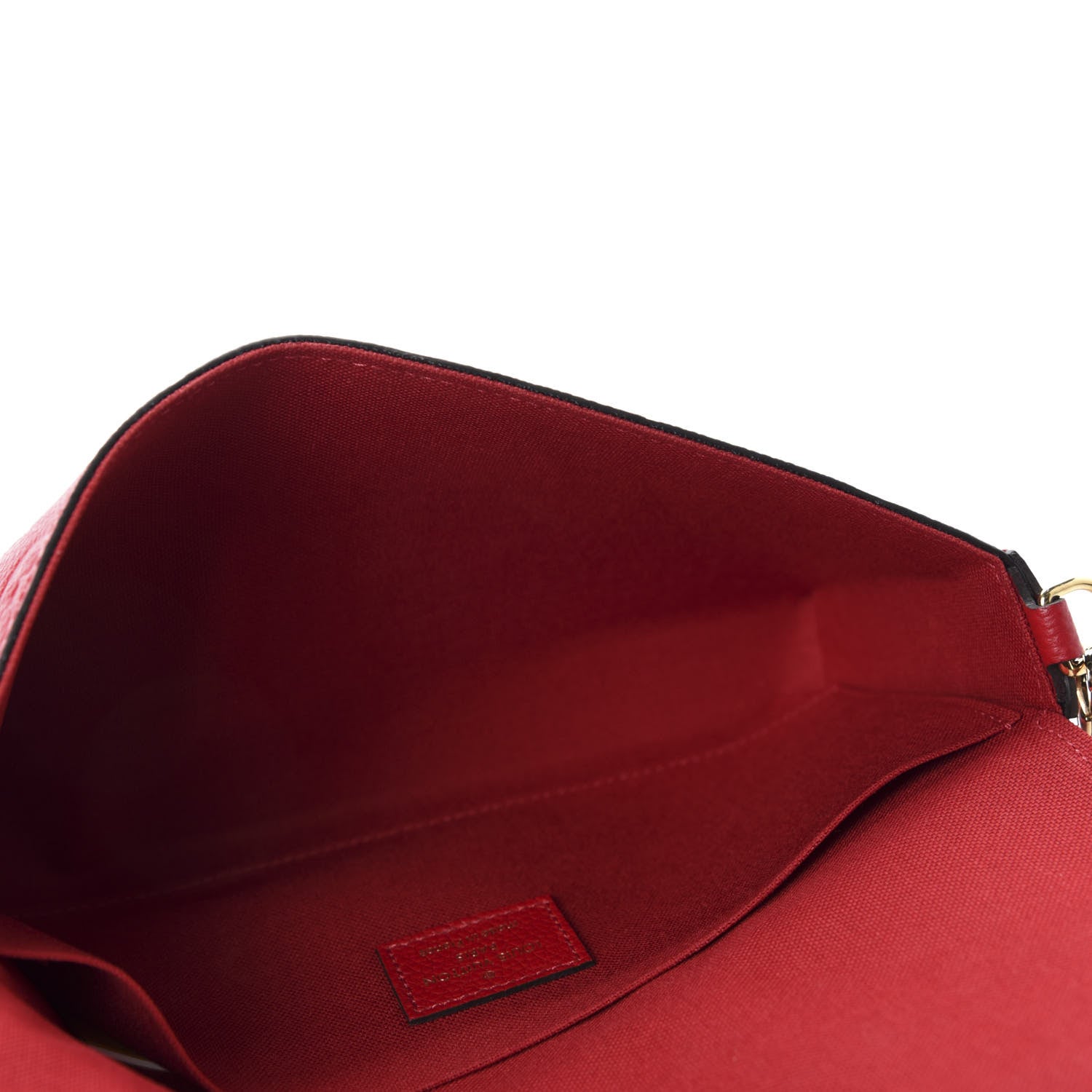 Louis Vuitton Empreinte Pochette Felicie Chain Wallet Scarlet 5 of 12