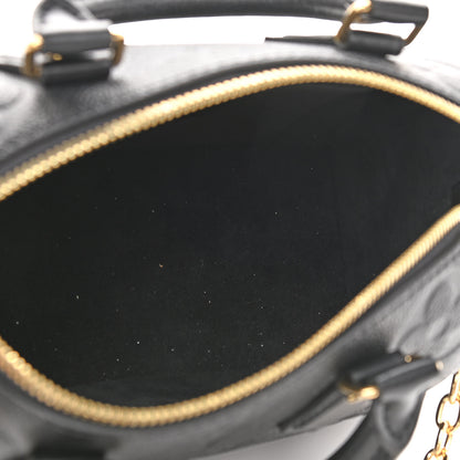 Louis Vuitton Empreinte Monogram Giant Speedy Bandouliere 20 Black 5 of 10