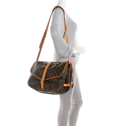 Louis Vuitton Monogram Saumur 35 2 of 8