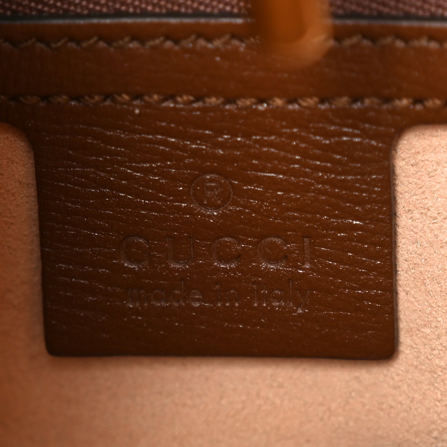 Gucci GG Supreme Monogram Azalea Calfskin Web Small Jackie 1961 Hobo Beige Ebony Brown Sugar 6 of 10