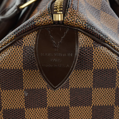 Louis Vuitton Damier Ebene Speedy 30 7 of 8