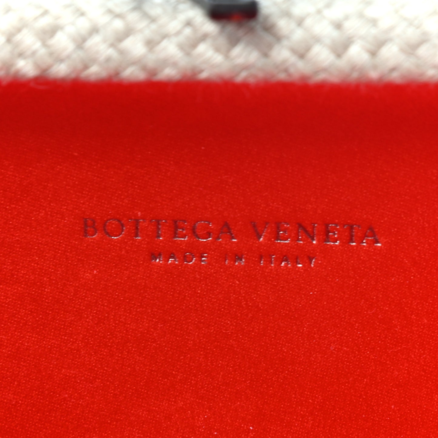Satin Intreccio Impero Knot Clutch Vesuvio