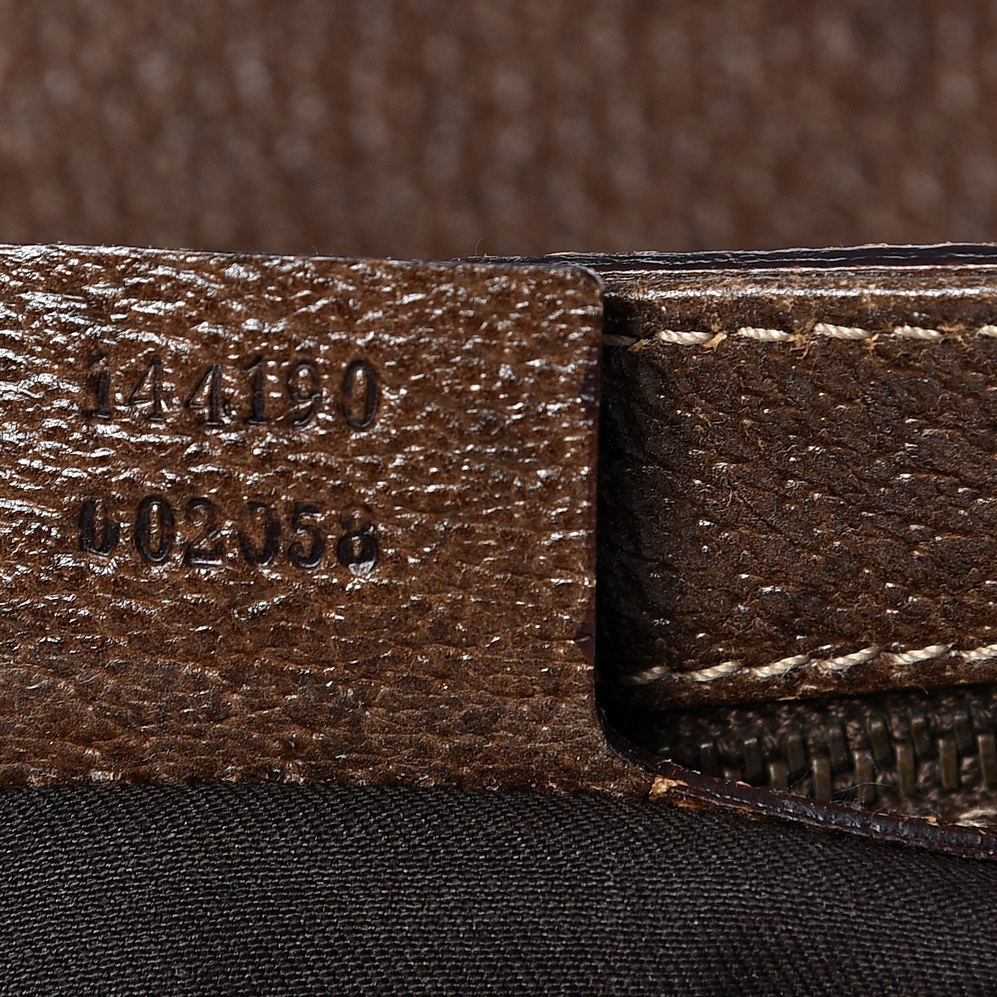 Monogram Studded Pelham Runway Flap Bag Brown