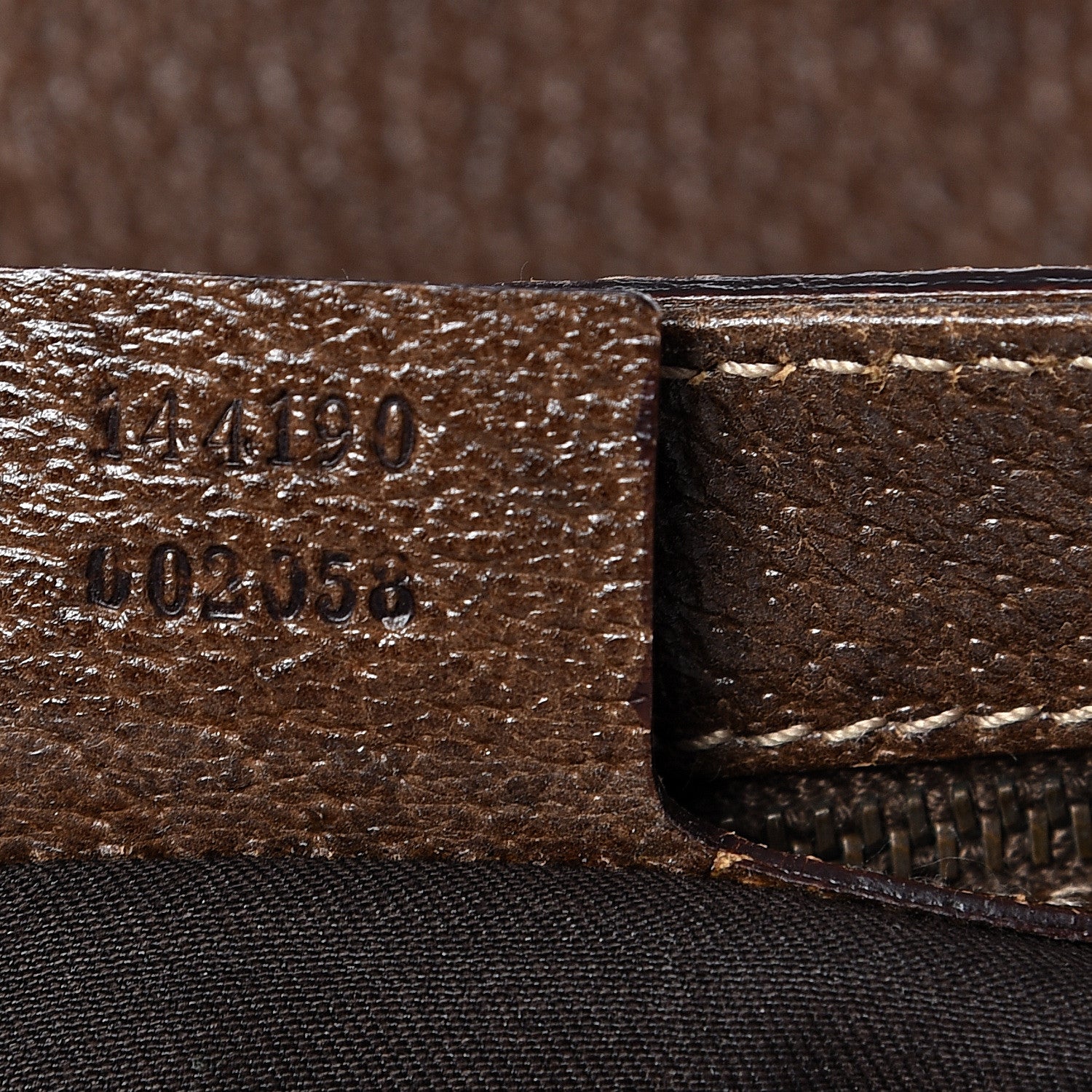 Gucci Monogram Studded Pelham Runway Flap Bag Brown 6 of 13