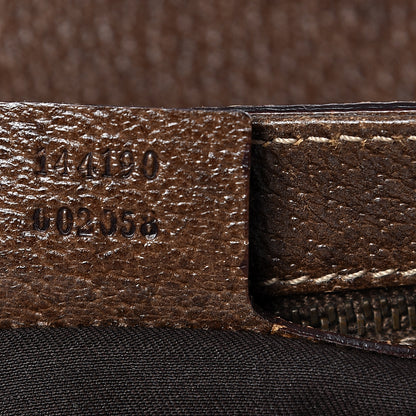 Gucci Monogram Studded Pelham Runway Flap Bag Brown 6 of 13