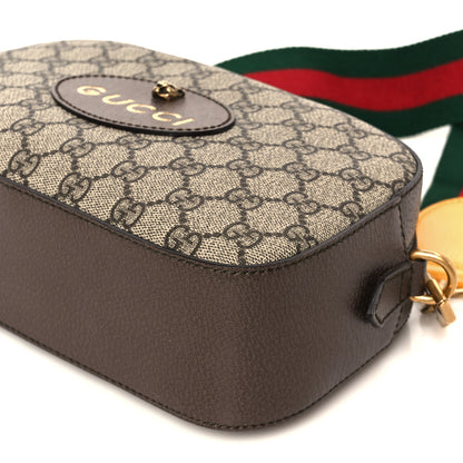 Gucci GG Supreme Monogram Web Neo Vintage Shoulder Bag Beige New Acero Crop 11 of 11