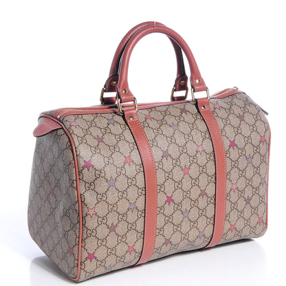 Gucci GG Supreme Stars Medium Joy Boston Pink 3 of 8