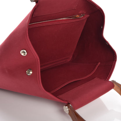 Hermes Toile Cabag 32 PM Rubis 6 of 10