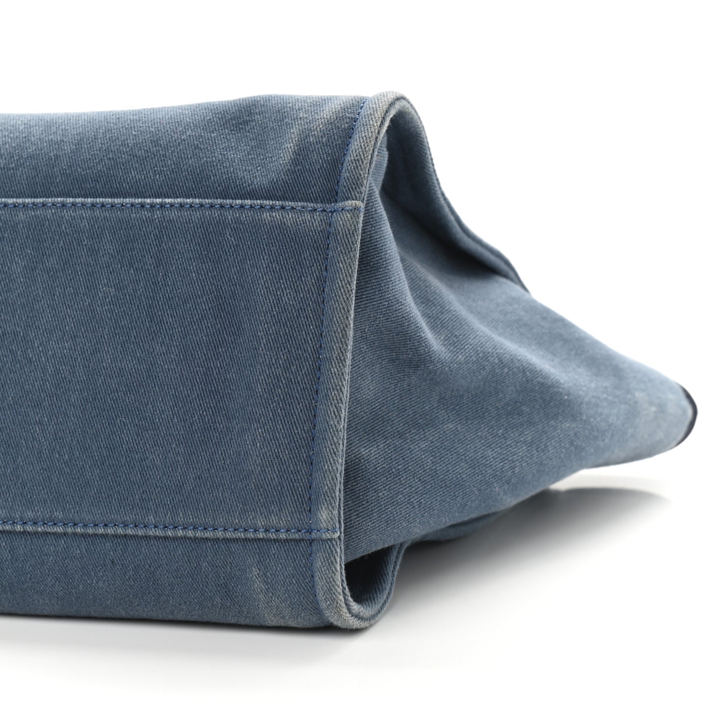 Denim Large Deauville Tote Blue