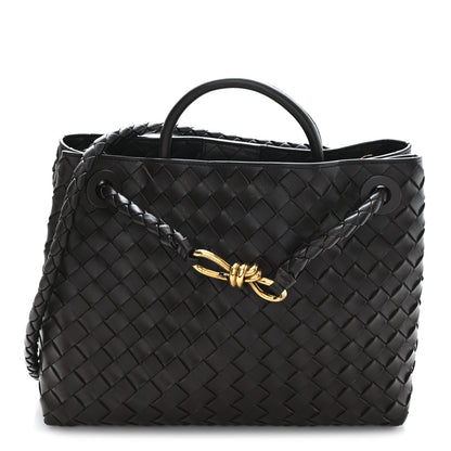 Bottega Veneta Nappa Intrecciato Medium Andiamo Shoulder Bag Fondant 1 of 9