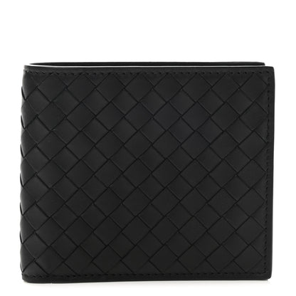 Bottega Veneta Nappa Intrecciato Bi-Fold Wallet Black 1 of 8