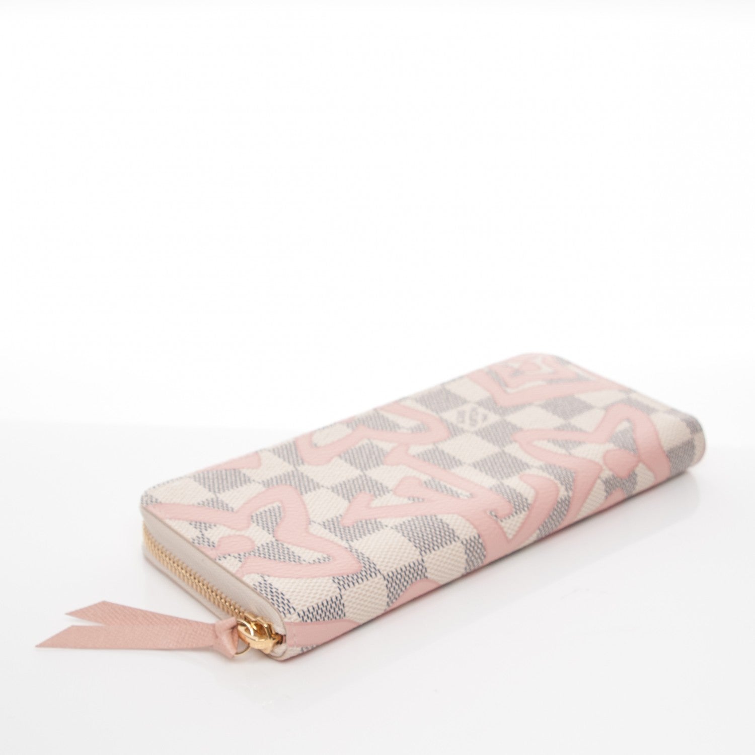 Louis Vuitton Damier Azur Tahitienne Clemence Wallet 4 of 7