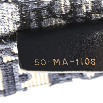 Christian Dior Oblique Book Tote Blue Multicolor 7 of 10