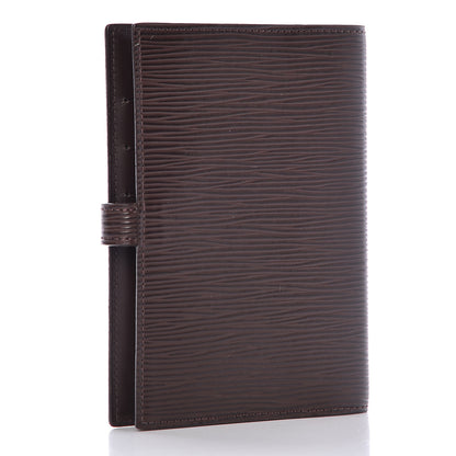 Louis Vuitton Epi Z Small Ring Agenda Cover Moka 3 of 9