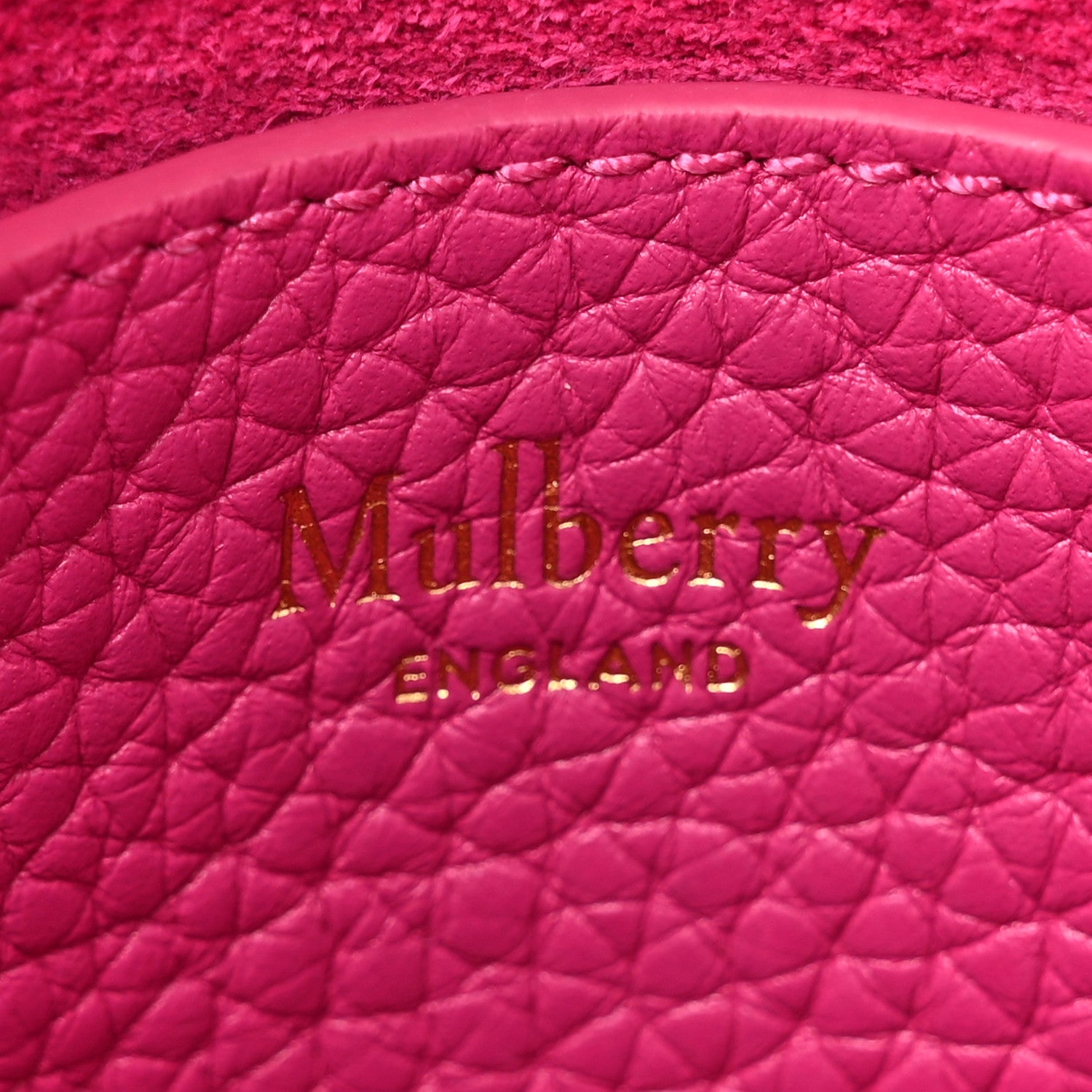 Mulberry Heavy Grain Mini Alexa  Mulberry Pink 6 of 9