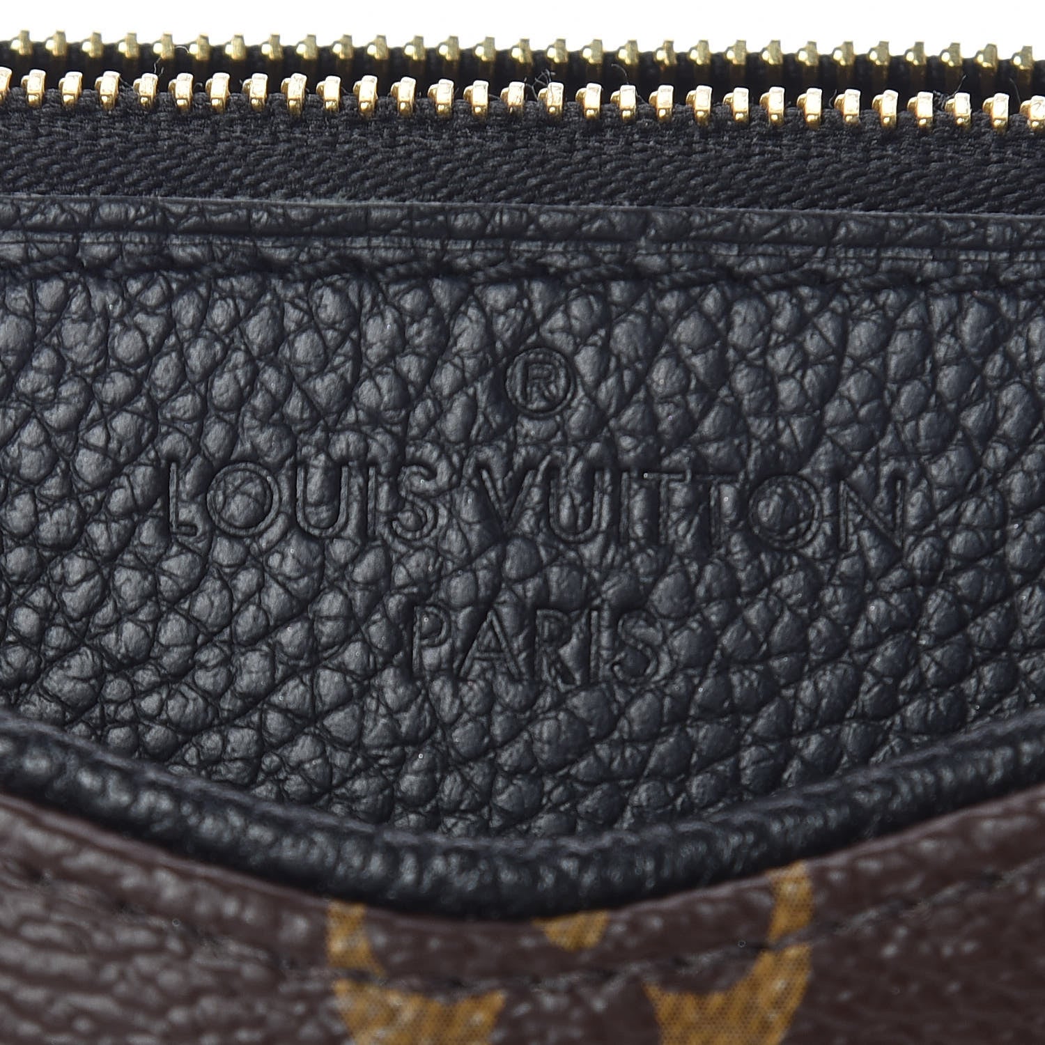 Louis Vuitton Monogram Pallas Clutch Black 8 of 9