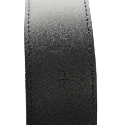 Louis Vuitton Monogram Calfskin 20mm LV Circle Reversible Belt 90 36 Black 6 of 7
