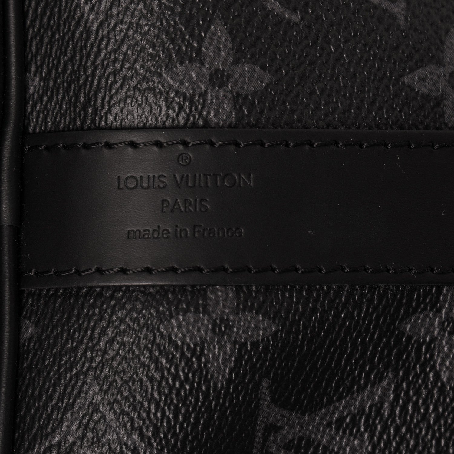 Louis Vuitton Monogram Eclipse Keepall Bandouliere 45 6 of 6