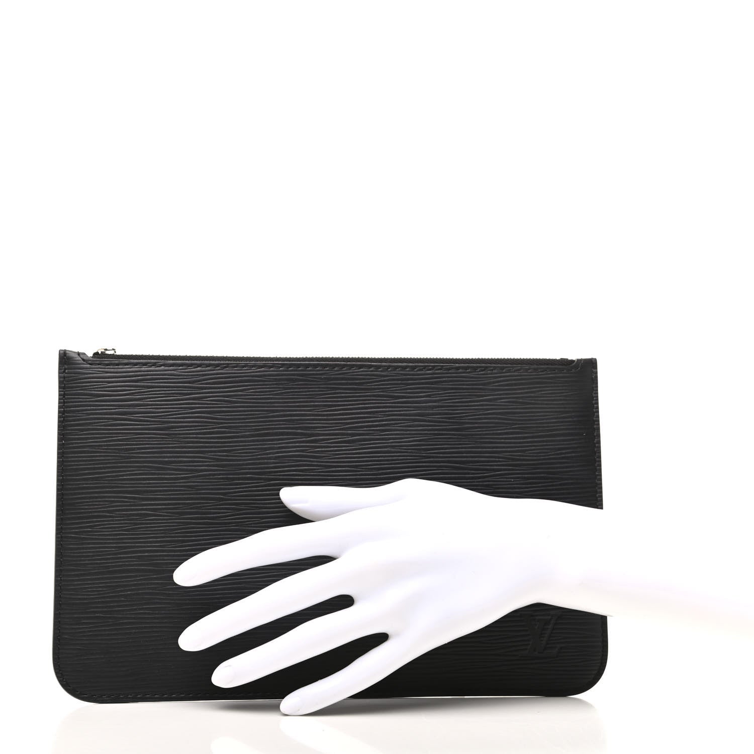 Louis Vuitton Epi Neverfull Pochette MM GM Black 2 of 6