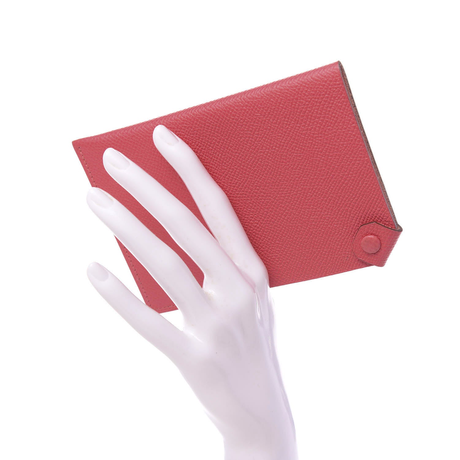 Hermes Epsom Tarmac PM Passport Holder Rose Jaipur 2 of 6