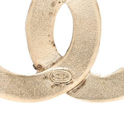 Chanel Crystal Starfall CC Brooch Gold 4 of 6