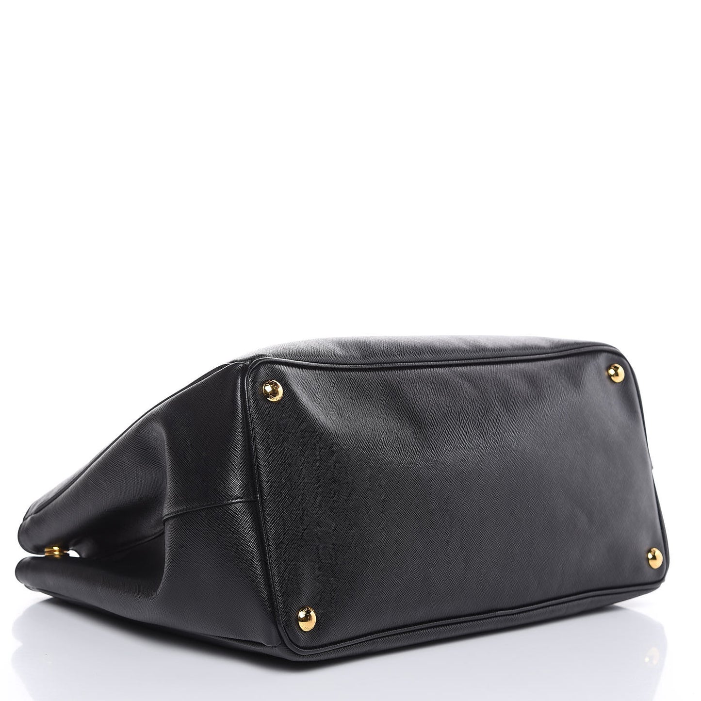 Saffiano Lux Large Tote Black
