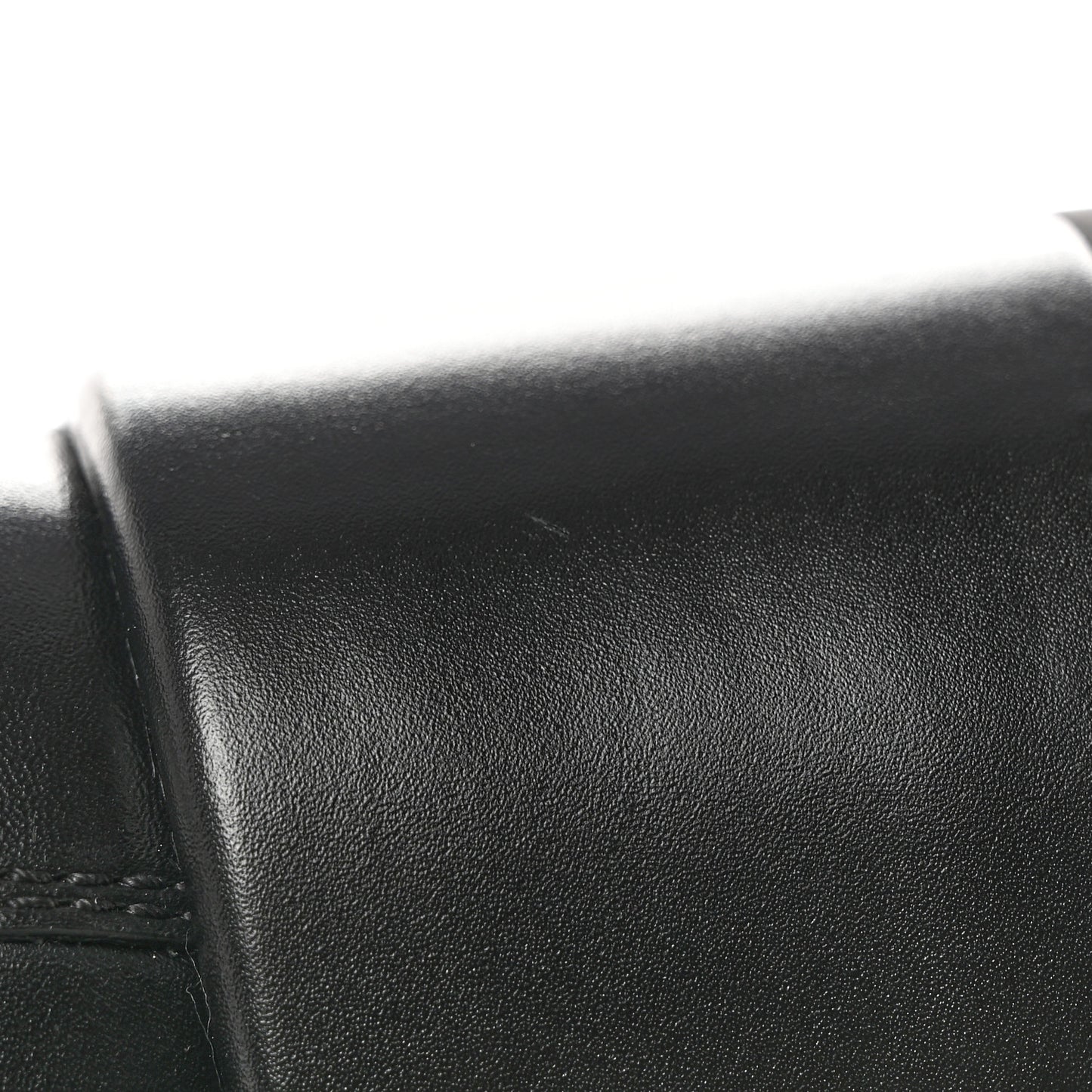 Calfskin CC Platform Loafers 37 Black