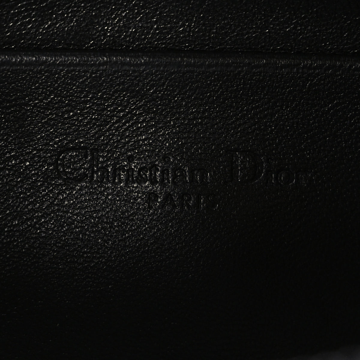 Calfskin Macrocannage Mini Caro Bag Black