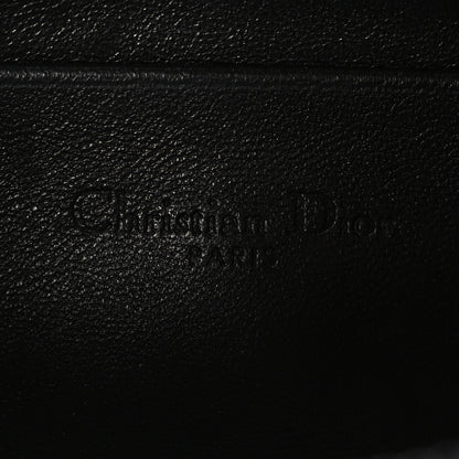 Christian Dior Calfskin Macrocannage Mini Caro Bag Black 5 of 9