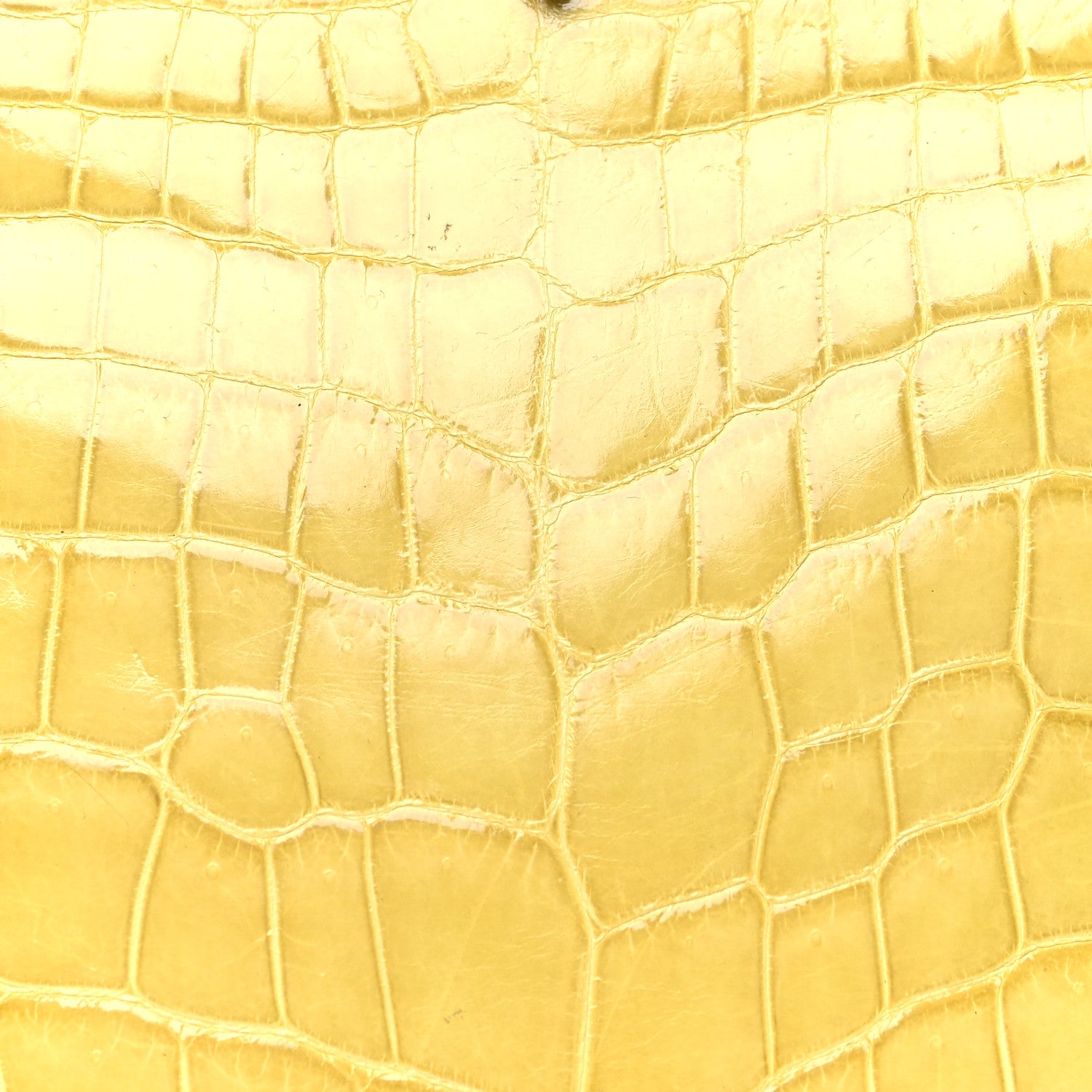 Valentino Garavani Crocodile Small Rockstud Tote Jonquill 7 of 13