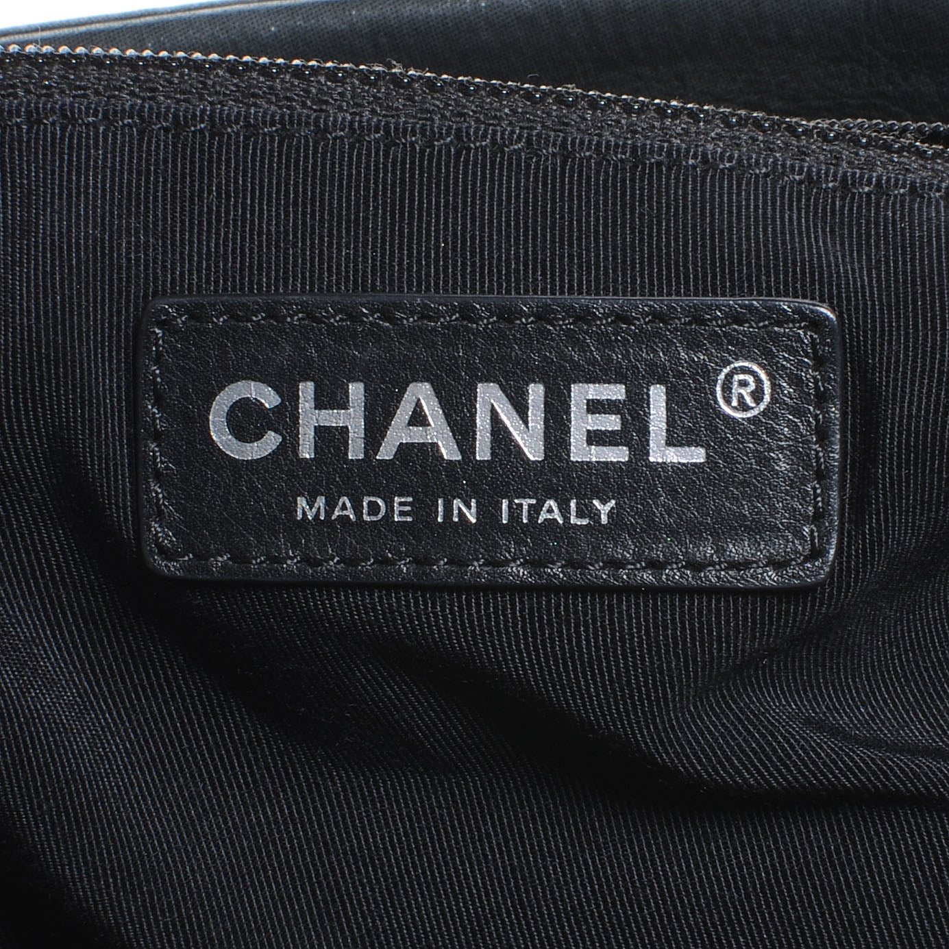 Chanel Iridescent Calfskin Chic Quilt Bowling Bag Black 6 of 7